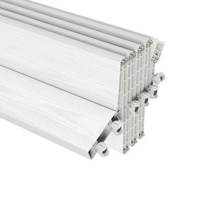 Portes accordéon à double paroi blanches de 48 pouces, robustes et pliables - Product Image 6