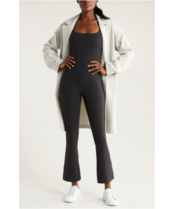 Combinaison une pièce dos nu pour femme en Spandex/Nylon, séchage rapide, respirante, sexy, rembourrée, pour le sport, la gym, l'entraînement et le yoga - Product Image 5