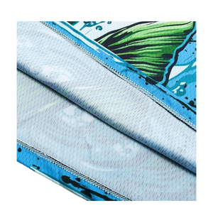 Chemise de pêche respirante à panneaux en maille, à capuche, avec ventilation latérale, séchage rapide, protection solaire, manches longues, mélange poly-spandex, hautement élastique - Product Image 6
