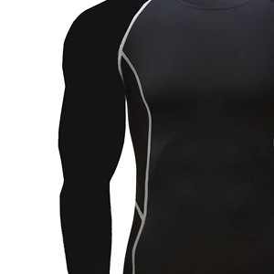 Camiseta de Compresión Deportiva para Hombre, Manga Larga, para MMA, Gimnasio y Entrenamiento al Aire Libre, Camiseta de Compresión Personalizada para Hombre - Product Image 6