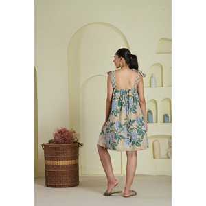 Robe décontractée Blossom Breeze avec lien à nouer - Product Image 3