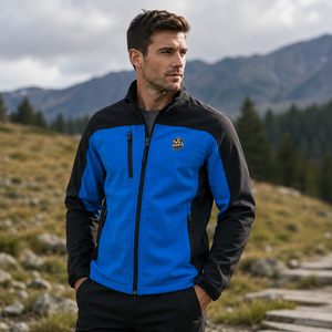 Manufactured Softshell <b>Jacket</b> Stand Collar Water Resistant Outdoor Wear Regular Fit Autumn Winter Season Softshell <b>Jacket</b> - Product Image 2