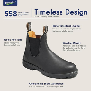 OFERTA Botas Chelsea Blundstone BS558089 de Cuero Impermeable, Duraderas, Cómodas, Unisex, Directamente de Japón - Product Image 5
