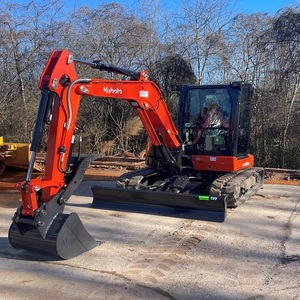 Mini-excavatrice Kubota U48-5 de pointe conçue pour des travaux de précision, offrant une puissance hydraulique élevée et des performances fiables - Product Image 5