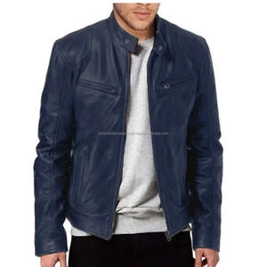 Chaquetas de cuero PU con estilo para hombre de alta calidad, ropa de calle para hombre, abrigos de motocicleta rojo vino, lona, cuero de imitación negro - Product Image 5