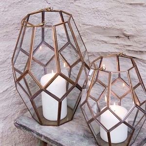 Geometric Metal <b>Lantern</b> Wholesale Bulk MOQ Candle Holder for Home Hotel Restaurant Garden Decor - Product Image 6