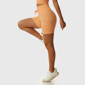 Nouveau style Leggings de yoga pour femme à taille haute très élastique, extensibles dans quatre directions, effet froncé aux fesses, en Polyester/Nylon, OEM - Product Image 6