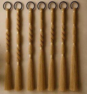 Modernos y contemporáneos diseños de arte de pared con bolas esféricas de fibra, macramé y burbujas, decoración de lujo para el hogar y la sala de estar. - Product Image 4
