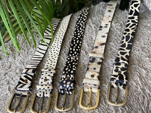 Cinturón de piel de vaca de lujo de marca famosa 2024 con cinturones de piel de vaca genuina Natural de alta calidad hechos a mano - Product Image 5