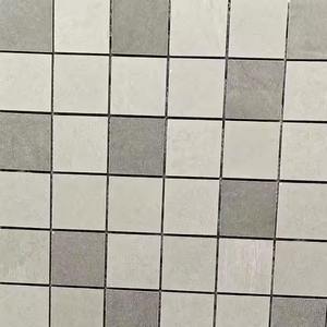 Decorative China Wholesale Porcelain <b>Mosaic</b> Cube Pattern Backsplash Waterproof Wear Resistant Heat Insulation Firebrick Tiles - Product Image 1