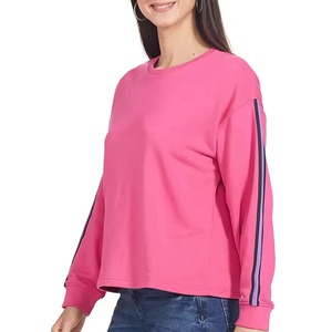 Chemises à manches longues en polycoton 180 g/m² pour femmes, vierges, respirantes, style streetwear d'été, personnalisables, vente en gros, fabricant et fournisseur OEM - Product Image 6