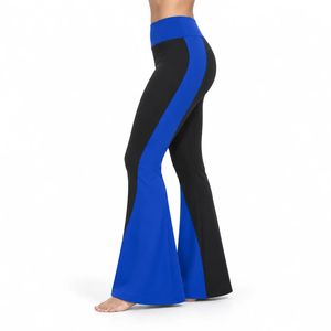Trending Bell Bottom <b>Legging</b> Features Flexible Construction Soft Comfort & <b>Flared</b> Silhouette For Workout Yoga & Daily Fashion - Product Image 4