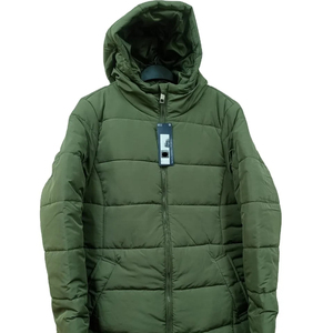 Manteau d'hiver pour femme, nouvelle arrivée, tendance, à manches longues, doublure en laine, coupe-vent, tissu en coton tricoté, style décontracté, veste matelassée - Product Image 1