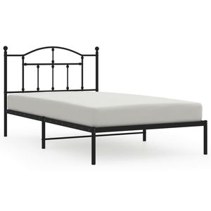โครงเตียงเหล็กสีดำทรงสี่เหลี่ยมทันสมัย แข็งแรงทนทาน สำหรับเตียงคู่ - Product Image 2