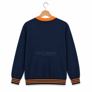 เสื้อสเวตเตอร์ถักแขนยาวทรงหลวมพร้อมโลโก้ Cosh International Custom สำหรับกลุ่มพี่น้องนักเรียนหญิง  คาร์ดิแกนสำหรับกลุ่มพี่น้องนักเรียนหญิง เสื้อคลุม - Product Image 5