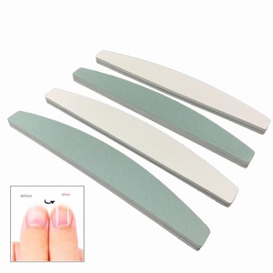 Lime à ongles double face OME Mini, grain 180, motif zèbre, réutilisable pour le soin des ongles - Product Image 3