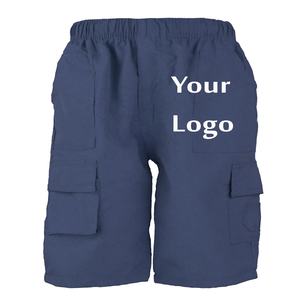 กางเกงขาสั้นผ้าฝ้ายแห้งเร็วสำหรับผู้ชายกางเกงขาสั้นกีฬาลำลองสำหรับกีฬาโต้คลื่นชายหาดและฤดูร้อนแฟชั่นของเด็กผู้ชาย - Product Image 6