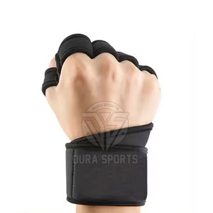 Custom Sport Workout Training Body Building Fitness Palm Fit <b>Gloves</b> <b>Weight</b> Lifting Half Finger <b>Gloves</b> For Gym - Product Image 2