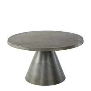 Mesa de Centro Grande con Base Redonda de Metal Martillado, Acabado Antiguo de Latón de Alta Calidad para Hogar u Hoteles, Mesa de Centro Decorativa - Product Image 2