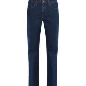 <b>Men</b> Slim Fit Denim <b>Jeans</b> High Quality Cotton Solid Pattern Breathable Mid Waist Straight Style Casual Pants <b>for</b> Summer Winter - Product Image 5