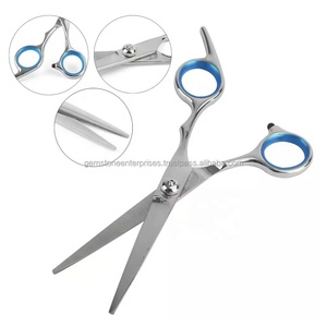 Ciseaux de coiffeur professionnels en acier inoxydable 6CR13 de haute qualité, légers, à manche moyen, pour droitiers, modèle 2025 - Product Image 5