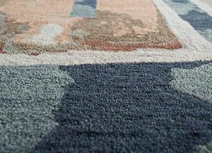 Alfombra Moderna de Lana Tufted a Mano de Pelo Corto Jaipur Rugs TNR-1552(MD) con Diseño Abstracto en Tono Cobre Rosado, Rectangular, para Uso Doméstico - Product Image 5