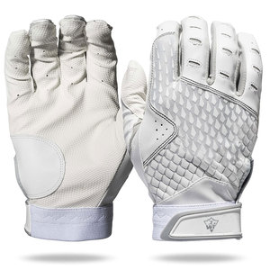 Gants de frappe de baseball Performance Fit avec paume souple, design en maille respirante et support flexible pour les doigts, pour l'entraînement - Product Image 1