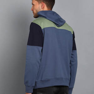 Sweat à capuche pour homme - 100% Coton, molleton épais, chaud pour l'hiver, décontracté, vente en gros, sweat à capuche vierge de haute qualité pour homme, demi-zip - Product Image 2