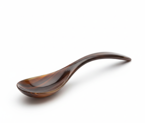 Handmade Natural Buffalo Horn Spoon Long Handle <b>Mirror</b> Polish Minimalist Design Durable Eco-Friendly Dishwasher Safe Spoon - Product Image 2
