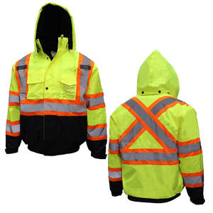 Chaleco de Seguridad de Alta Visibilidad para Tráfico y Construcción, Chaquetas Reflectantes Transpirables con Características de Seguridad - Product Image 4