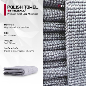 Paño de Pulido Fireball, Microfibra Premium, Pulido sin Rayones, Reutilizable y Duradero, Proporciona un Acabado sin Pelusas - Product Image 5