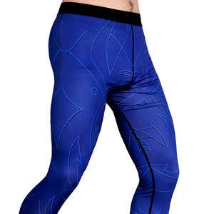 Active Wear Men Spats Compression Leggings Lightweight Material Quick Dry Technology Suitable For Running - Product Image 5