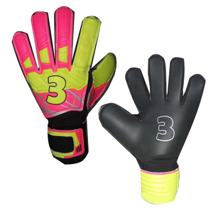 Gants de gardien de but de football gaélique professionnels personnalisés, en latex allemand, avec logo OEM, impression couleur, antidérapants - Product Image 4
