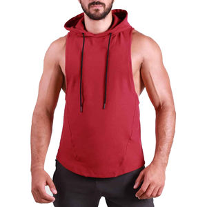 Sudaderas sin mangas Elite para hombre, transpirables, deportivas, informales, para atletas profesionales - Product Image 1