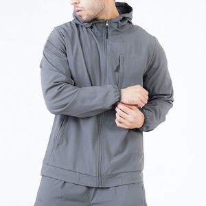 Nouvel ensemble de survêtement coupe-vent personnalisé avec logo, ensemble jogging, sweat à capuche et pantalon de survêtement empilé pour homme 2026 - Product Image 6