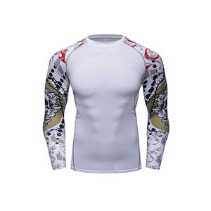 Rashguards de MMA al por mayor para hombre, hechos en Pakistán, de la mejor calidad, manga corta, de secado rápido, para venta en línea. - Product Image 1
