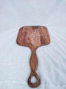 Tabla de Cortar Clásica de Madera, Tabla de Servir de Bambú y Madera de Mango, para Verduras y Frutas, con Mango, Utensilios de Cocina Personalizados - Product Image 3