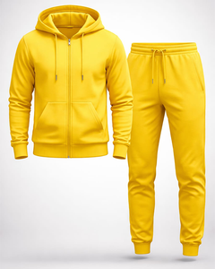 Chándal Deportivo Básico de Forro Polar para Hombre Shaghaf, Tela de 400 g/m², Disponible en Stock - Product Image 1