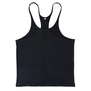 Custom 100% Cotton Tank Top Cotton Back Gym <b>Stringers</b> for Men Breathable Quick Dry 220g Gym <b>Vest</b> Oversized Sleeveless Shirt - Product Image 5
