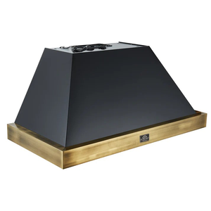 Juego de Electrodomésticos de Cocina en Negro y Dorado: Cocina de Gas, Campana Extractora, Refrigerador, Horno, Microondas, Lavavajillas, Cocina Casera - Product Image 3