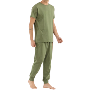 Pyjamas pour hommes, vêtements de sport, coton confortable et respirant, vêtements de détente, fabricant de marques privées - Product Image 3