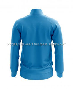 Custom Logo Cricket Jacket Front Logo Stand Collar Long Sleeve Waterproof <b>Winter</b> Team <b>Wear</b> - Product Image 4