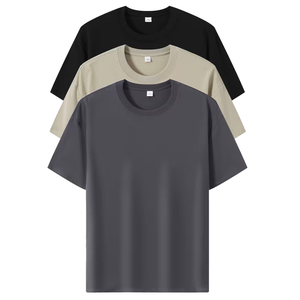 Best Quality Customized Plain <b>Men's</b> <b>T</b> <b>Shirts</b> for O Neck & Oversized Fit 100%Cotton/<b>Polyester</b> Breathable Short Sleeve <b>Men</b> <b>T</b>-<b>shirt</b> - Product Image 1