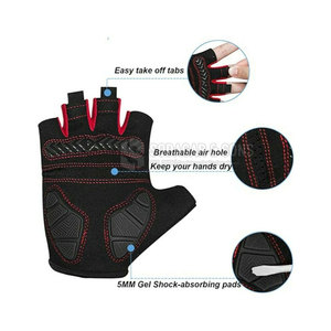 Best Material New Design Racing Cycling <b>Gloves</b> Hot Sale New Quality Cycling <b>Gloves</b> Made In Pakistan - Product Image 3