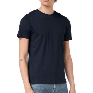 Camiseta Lisa de Cuello Redondo Corto Personalizada de Alta Calidad 2025, 100% Algodón, para Hombre, Fabricante Mayorista en Bangladesh - Product Image 6