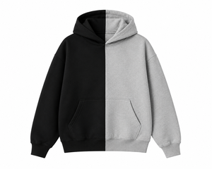 Sudaderas elegantes y de primera calidad con combinación de dos colores, sudaderas de moda, informales, de color sólido y personalizables. - Product Image 3