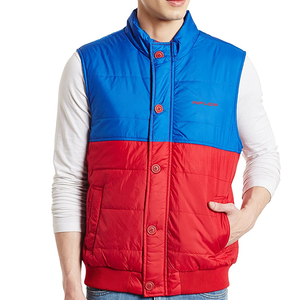 Chaleco Acolchado Azul Marino para Hombre con Cierre de Cremallera para Senderismo al Aire Libre en Invierno - Product Image 6