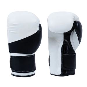 Gants de boxe professionnels en cuir de vachette et PU, design personnalisé, tailles 8oz et 16oz pour adultes, pour l'entraînement en salle de sport, vente en gros - Product Image 6