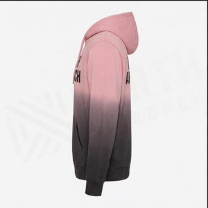 เสื้อฮู้ดดี้ผู้ชายทรงปกติ ผ้าฝ้ายเฟรนช์เทอร์รี่ สไตล์ลำลอง สำหรับฤดูใบไม้ร่วง  กระเป๋าหน้า  ลายพิมพ์  ดีไซน์แบบไล่เฉดสี  รุ่น North Approach - Product Image 3