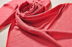 Bufanda y chal de cachemira de lana fina premium, tejido jacquard con diseño tibetano. - Product Image 2